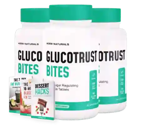 glucotrust bites 3_bottles pricing